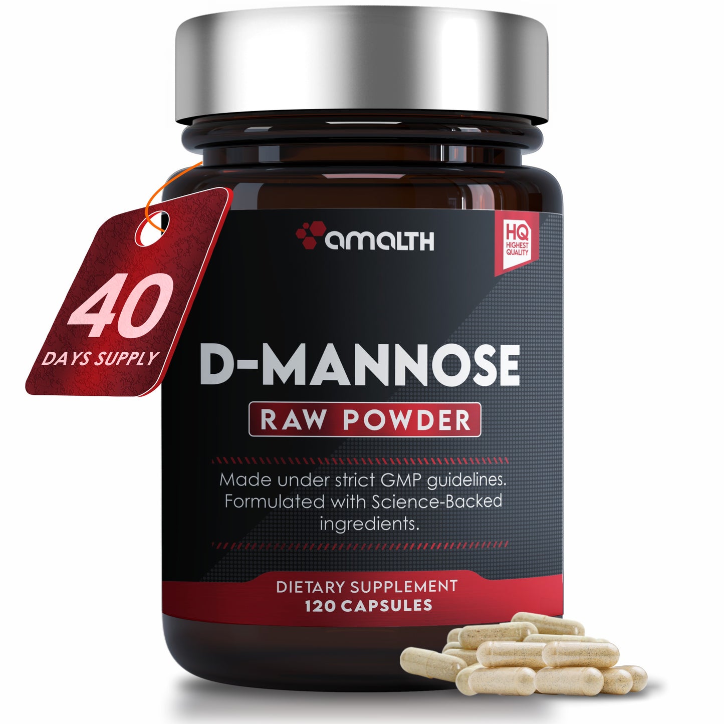 D-Mannose Extract 120 Veg Capsule