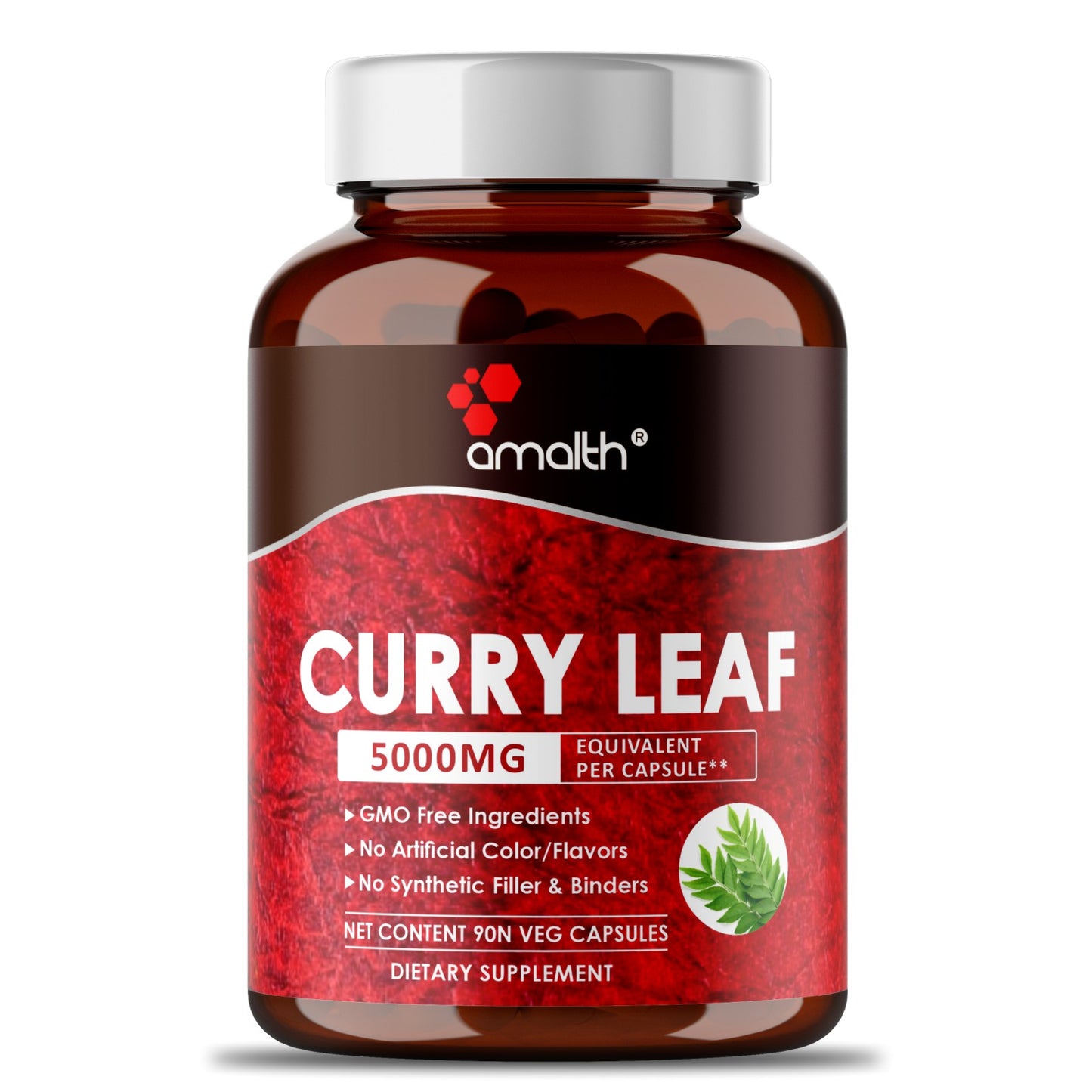 Curry Leaf Extract Powder 90 Capsules