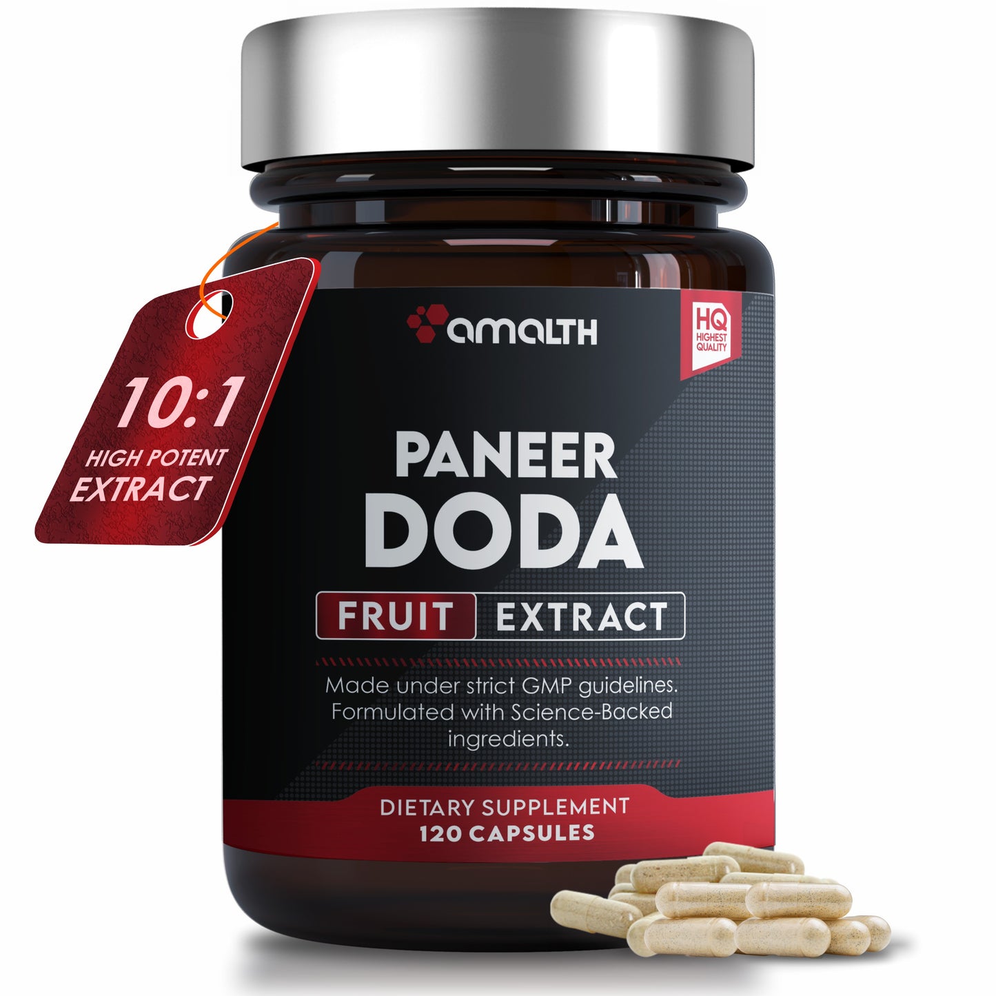 Paneer Doda Extract Powder 120 Capsules