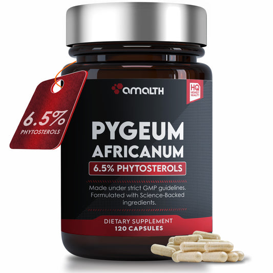 Pygeum Bark Extract Powder 120 Capsules
