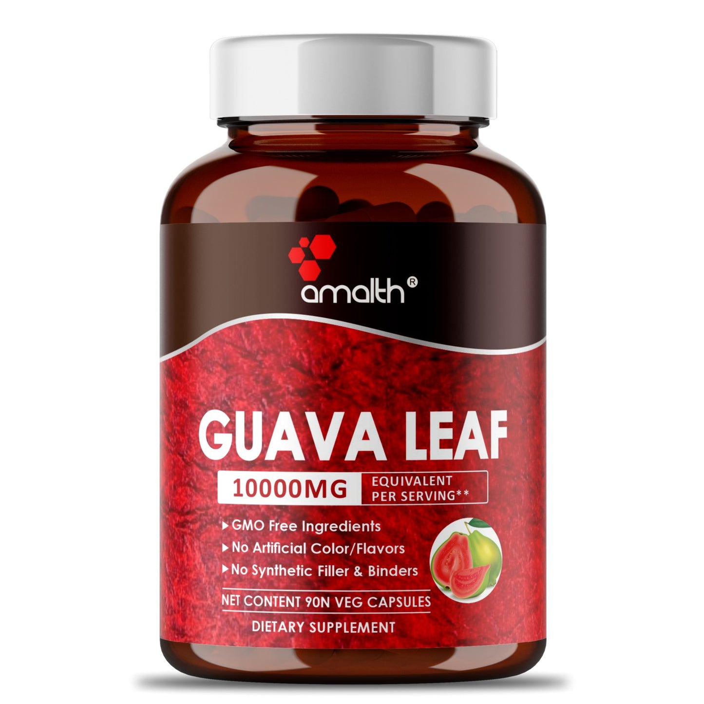 Guava Leaf Extract Powder 90 Capsules
