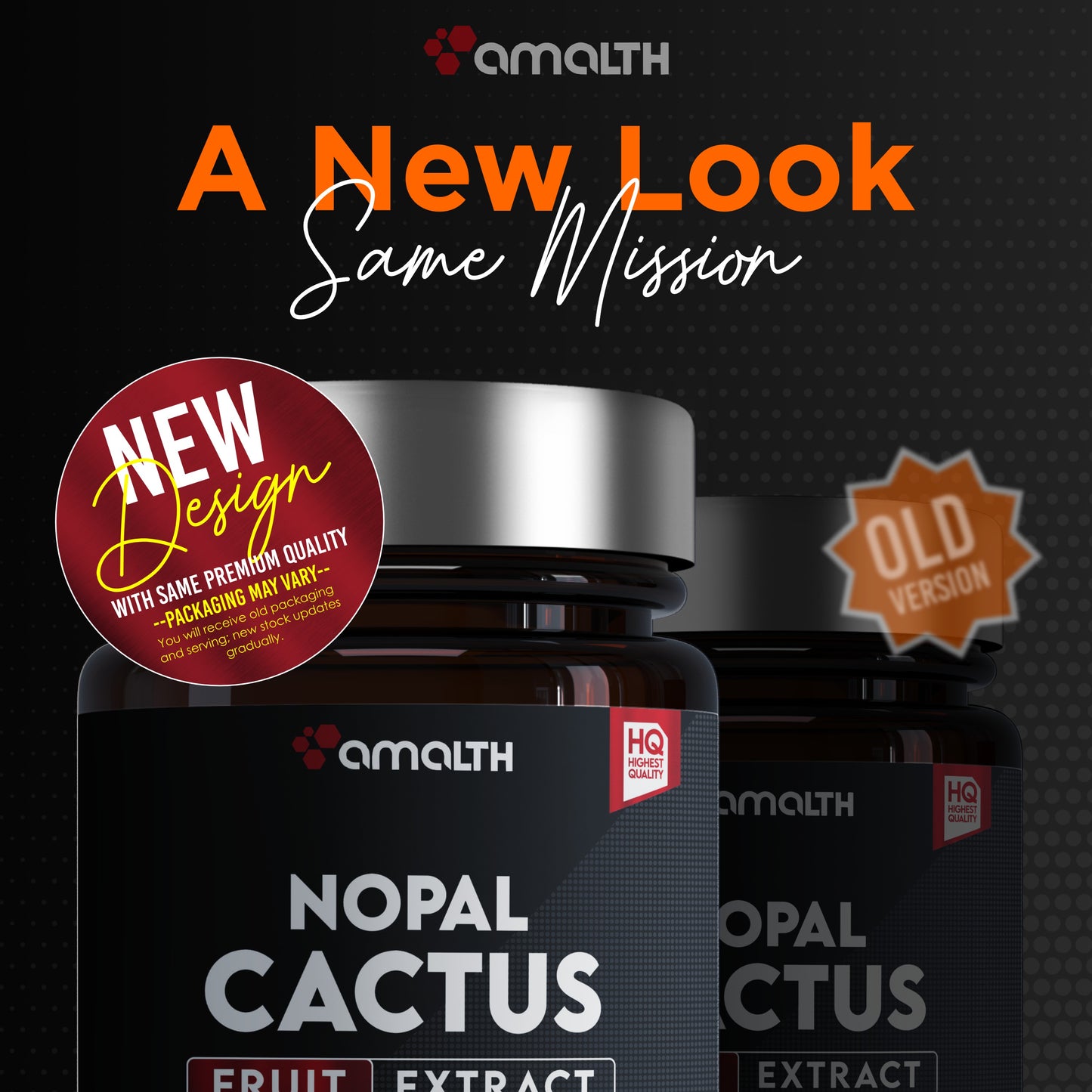 Nopal Cactus Extract Powder 120 Capsules