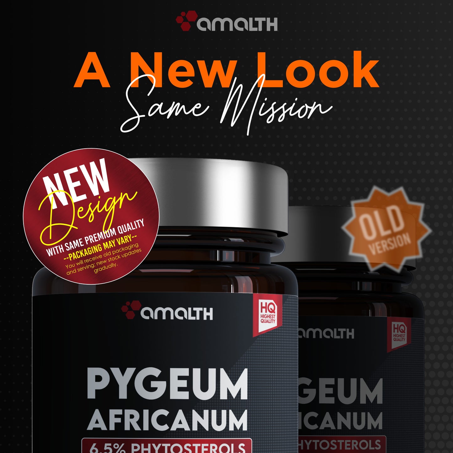 Pygeum Bark Extract Powder 120 Capsules