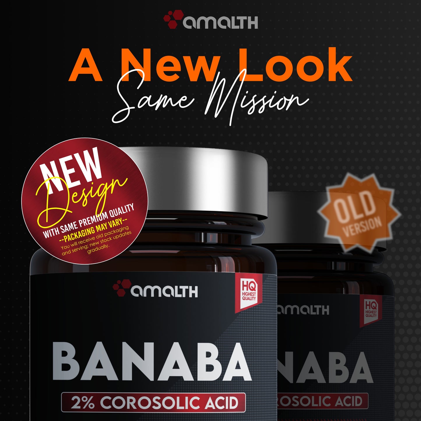 Banaba Leaf Extract 2% Corosolic Acid 120 Veg Capsules