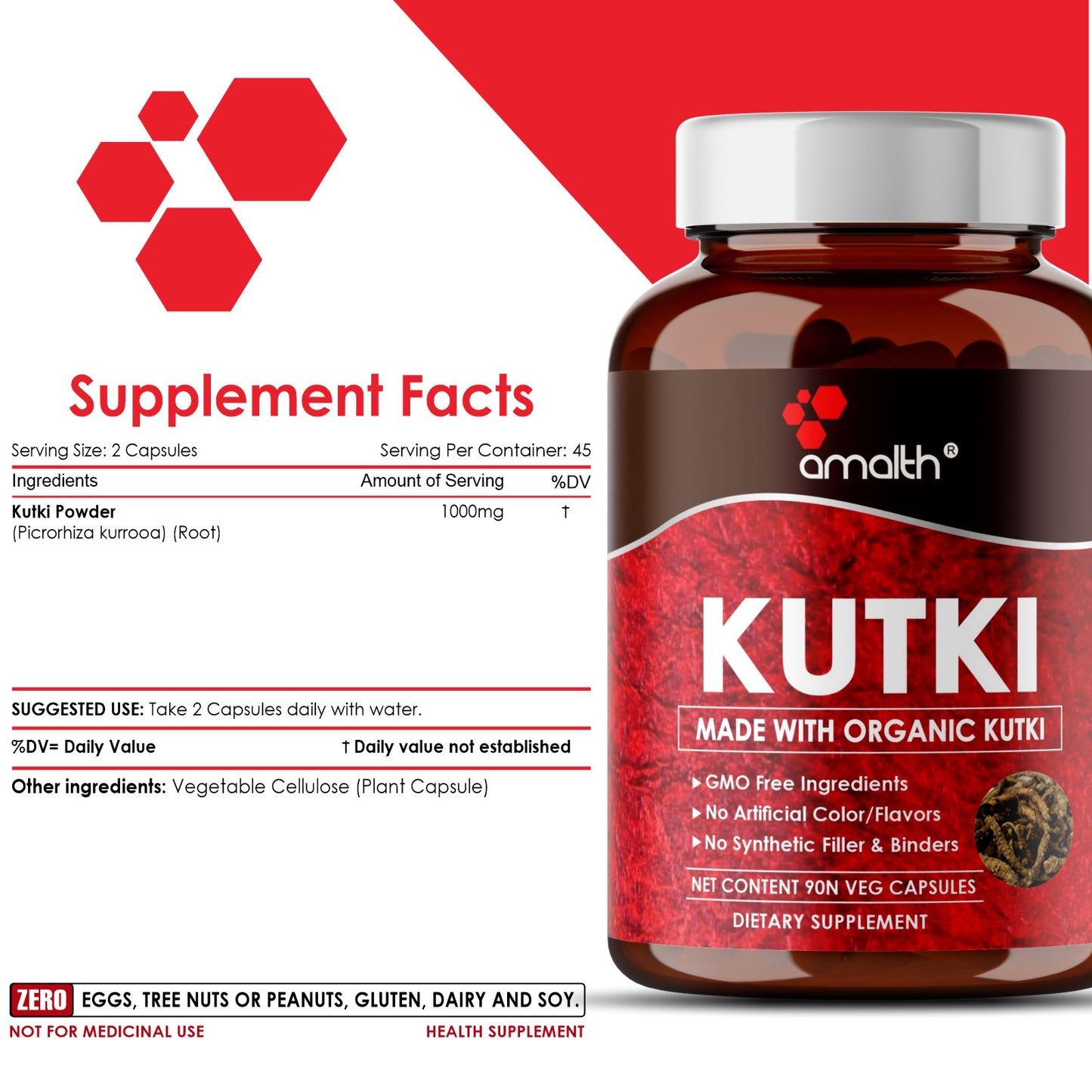 Kutki Powder 90 Capsules