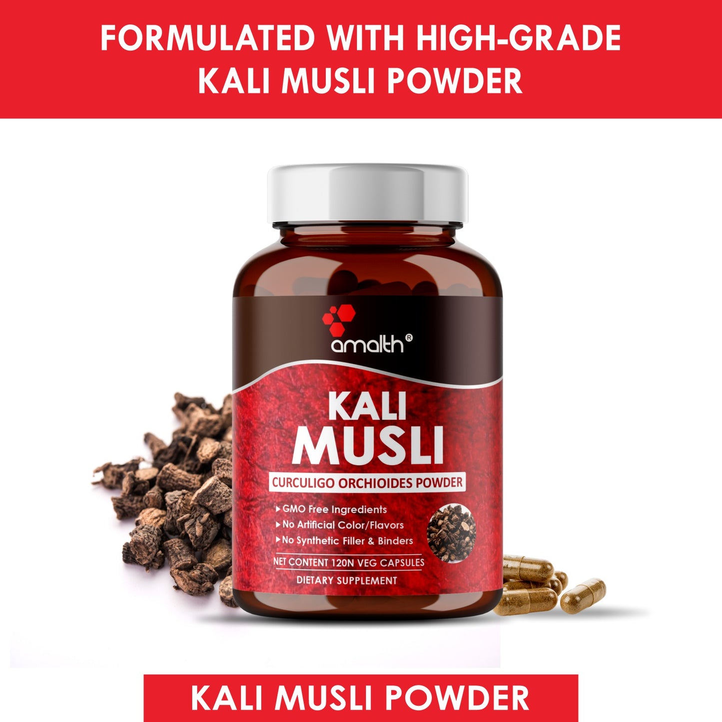 Kali Musli Powder 120 Capsules