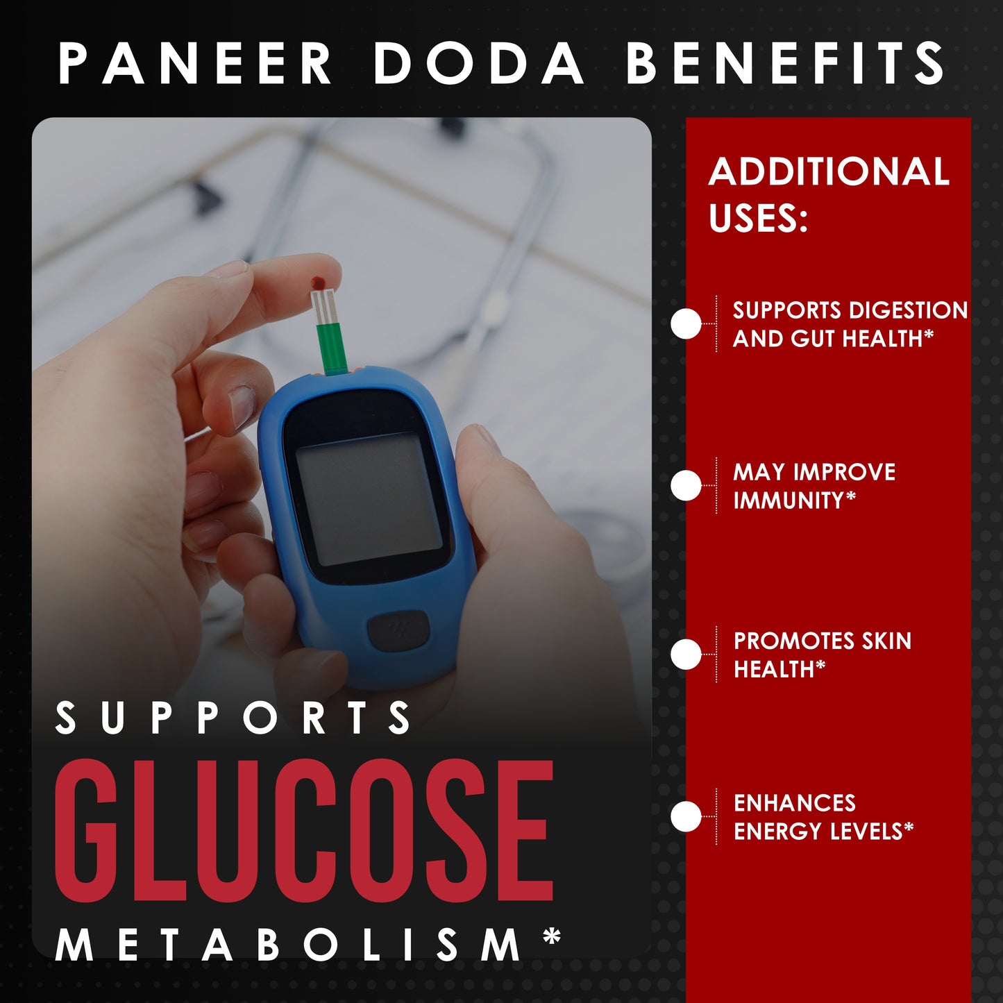 Paneer Doda Extract Powder 120 Capsules