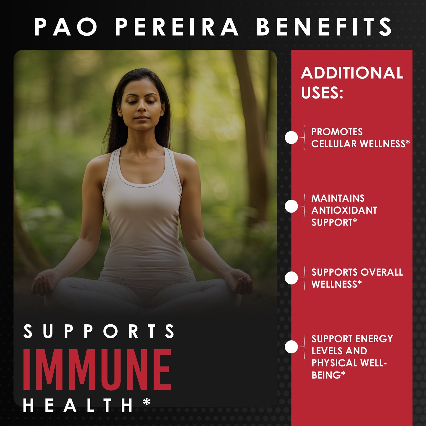 Pao Pereira Extract 20:1- Veg 120 Capsules