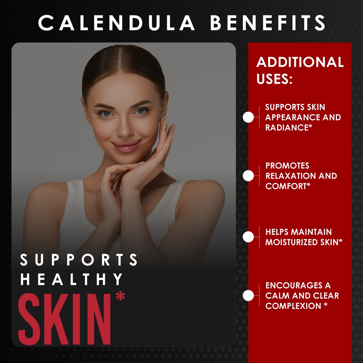 Calendula ( Marigold )Powder 120 Capsules
