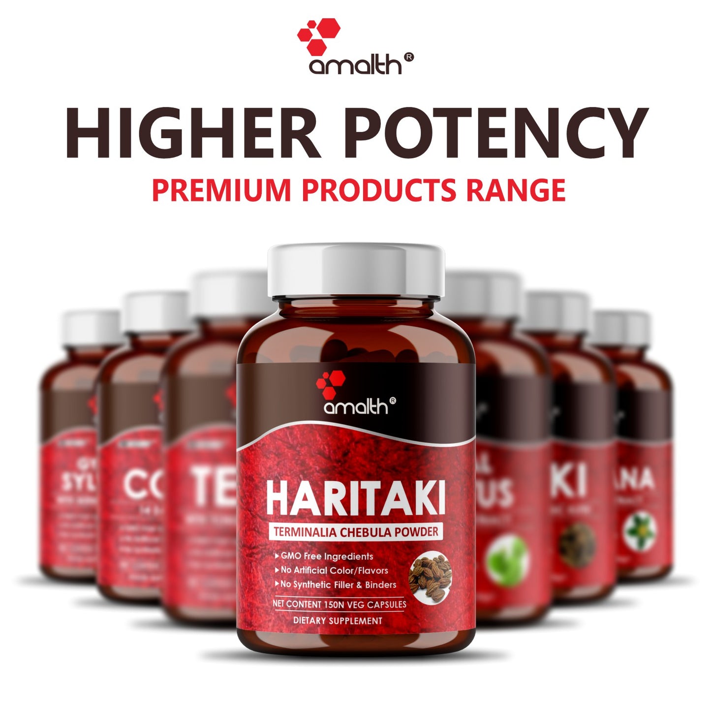 Haritaki Powder 150 Capsules