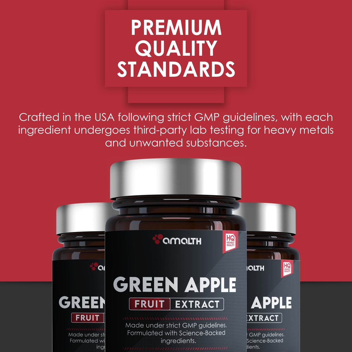 Green Apple Extract Powder 120 Capsules