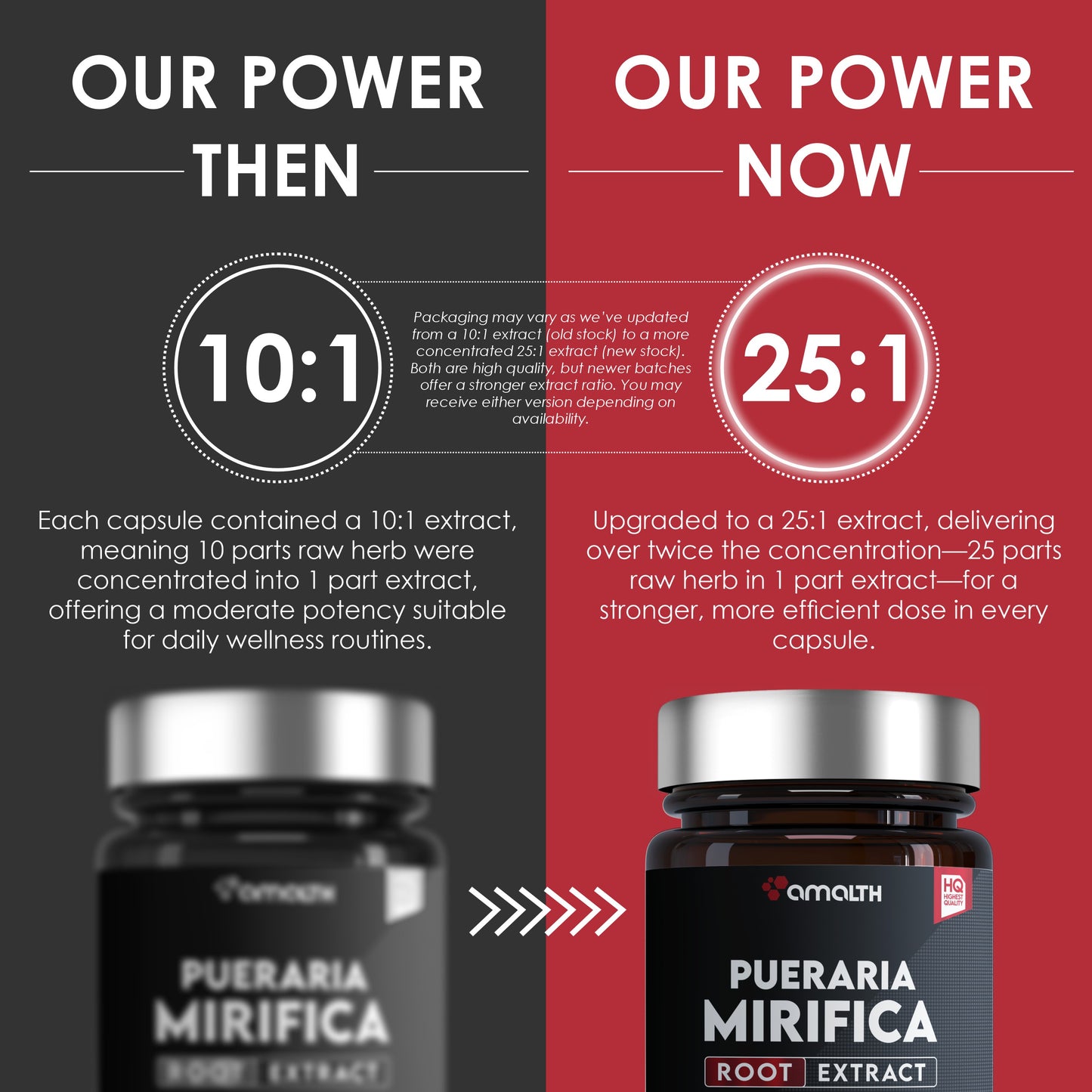 Pueraria Mirifica Extract Powder 120 Capsules
