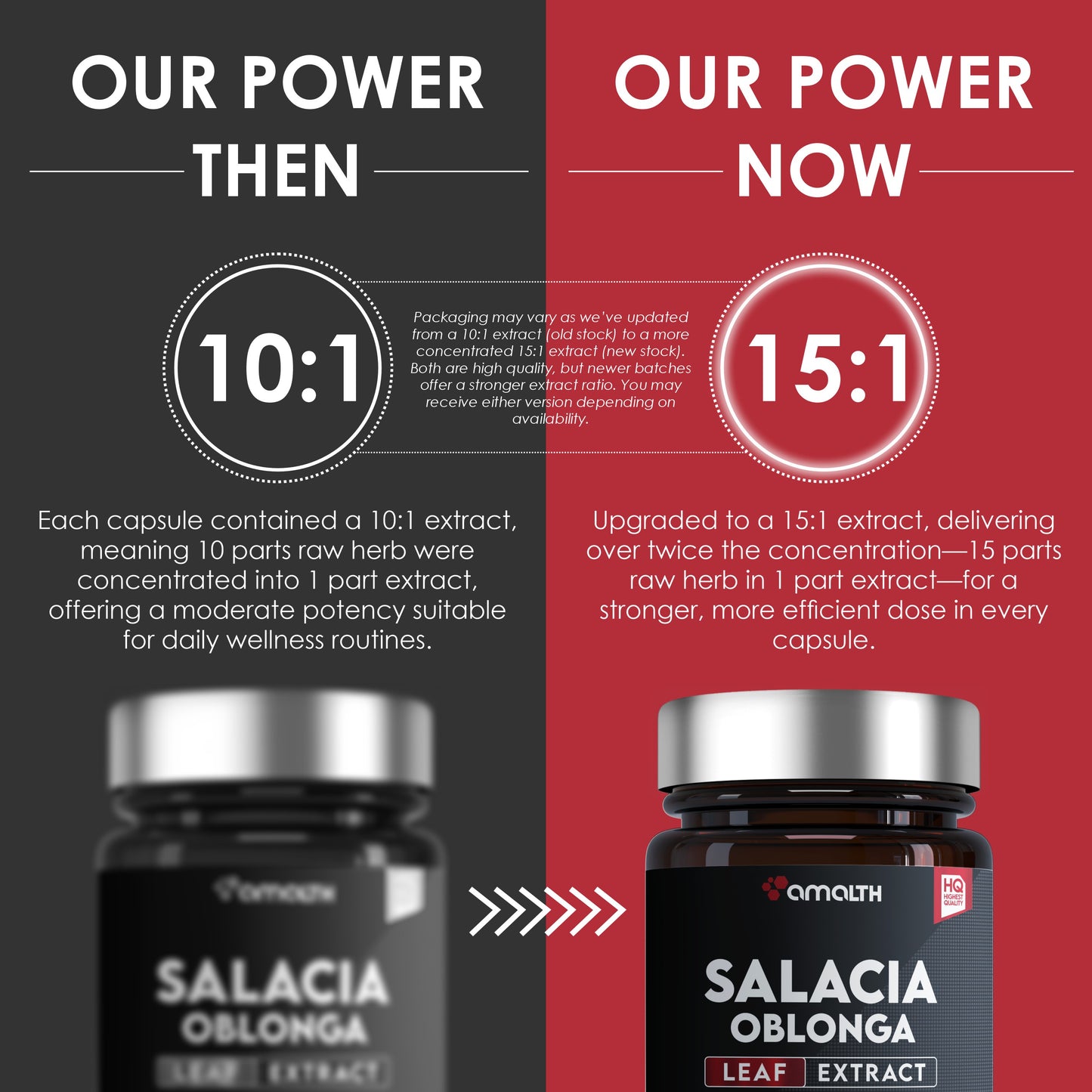 Salacia Oblonga Extract Powder 120 Capsules