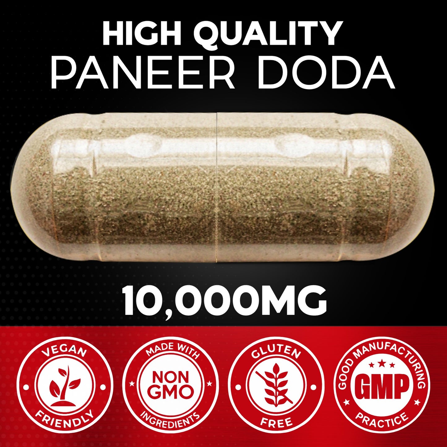 Paneer Doda Extract Powder 120 Capsules