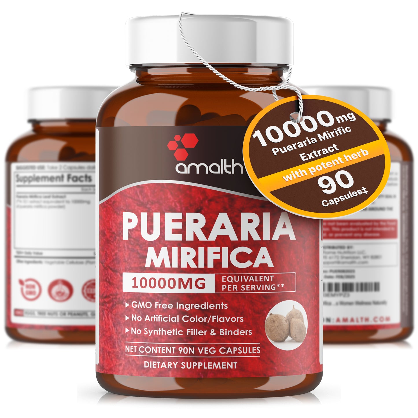 Pueraria Mirifica Extract Powder 90 Capsules