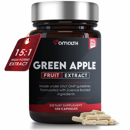 Green Apple Extract Powder 120 Capsules