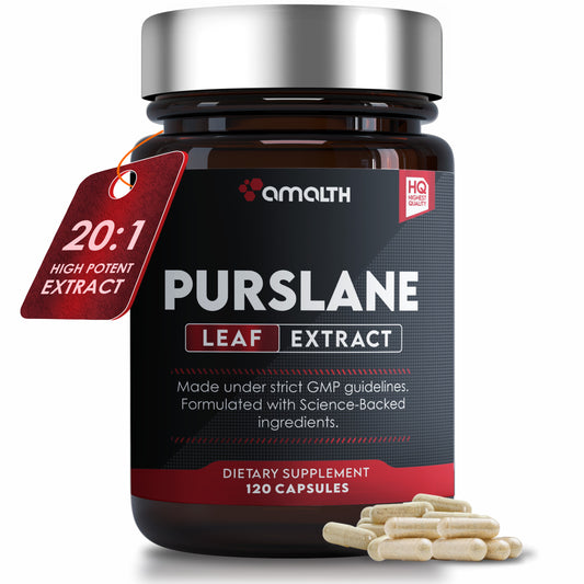 Purslane Extract 15:1 Supplement Capsules 120 Capsules