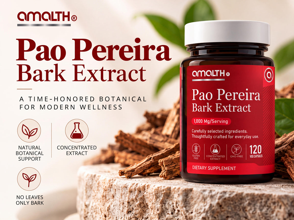 Pao Pereira Bark Extract 1,000mg (10:1) - 120 Veg Capsules | Geissospermum Vellosii