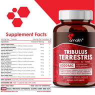 Tribulus Terrestris Plus Extract Powder 90 Capsules