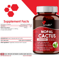 Nopal Cactus Extract Powder 90 Capsules
