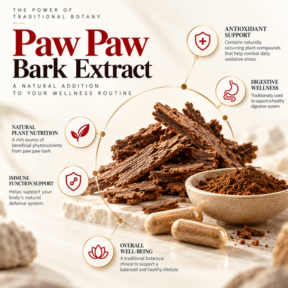 Paw Paw 10:1 Extract (Asimina triloba, bark), the ingredient in Amalth Paw Paw Bark Extract