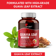 Guava Leaf Extract Powder 90 Capsules