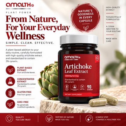 Amalth Artichoke Leaf Extract product highlights