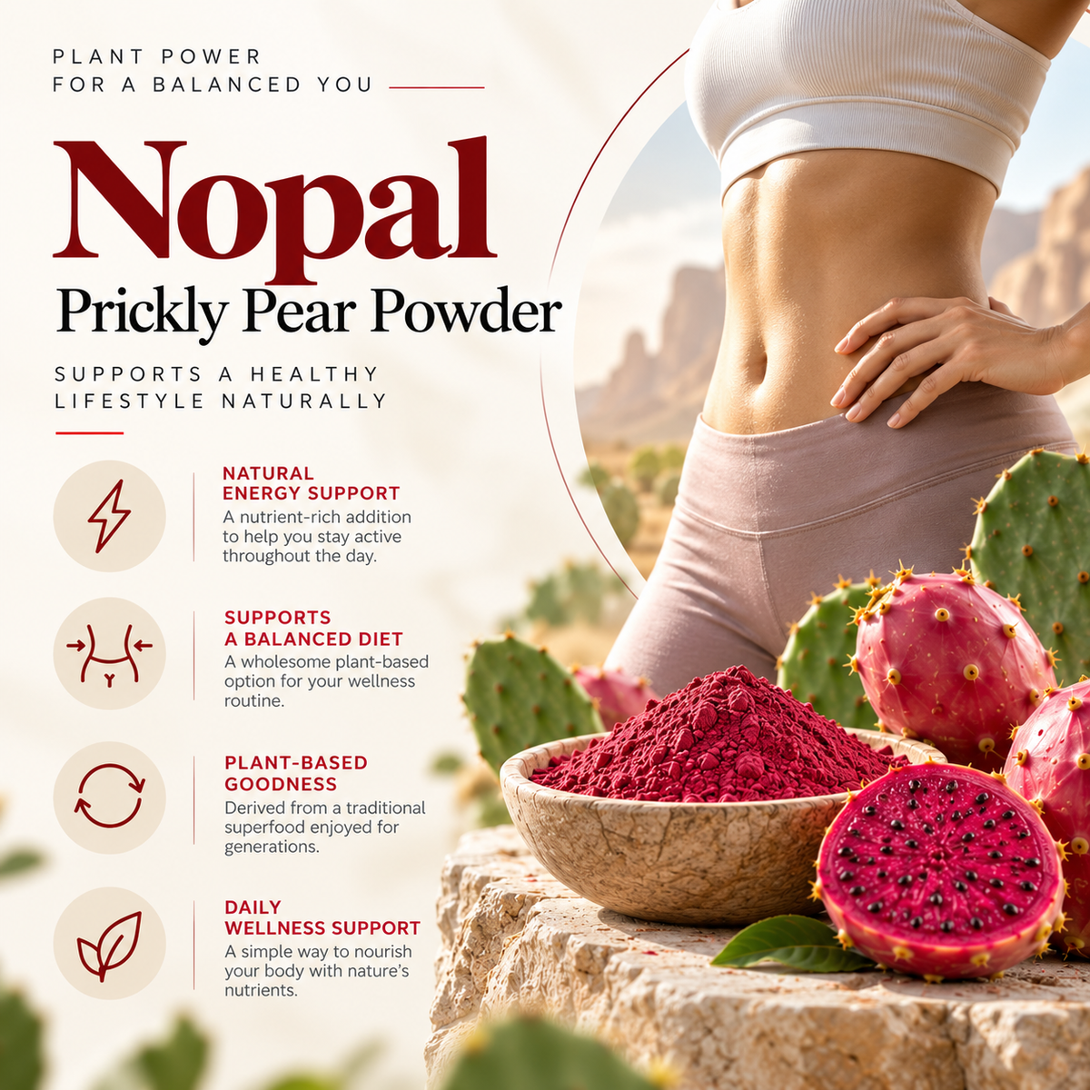 Nopal Prickly Pear Powder (Opuntia ficus-indica), the ingredient in Amalth Nopal Prickly Pear Powder