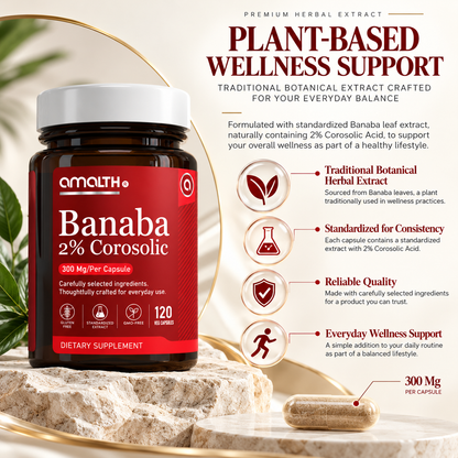 Amalth Banaba Leaf Extract key features