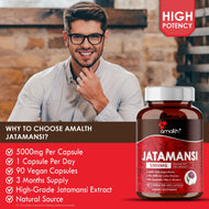 Jatamansi Extract Powder 90 Capsules