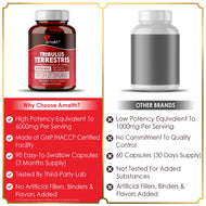 Tribulus Terrestris Plus Extract Powder 90 Capsules