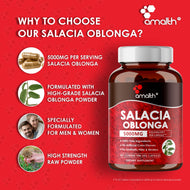 Salacia Oblonga Extract Powder 90 Capsules