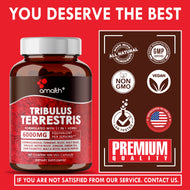 Tribulus Terrestris Plus Extract Powder 90 Capsules