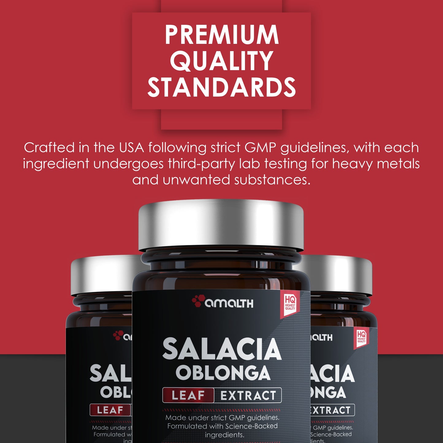 Salacia Oblonga Extract Powder 120 Capsules