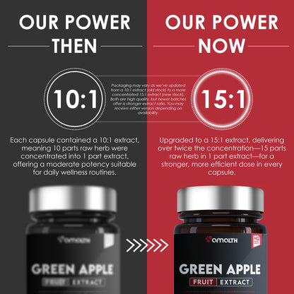 Green Apple Extract Powder 120 Capsules
