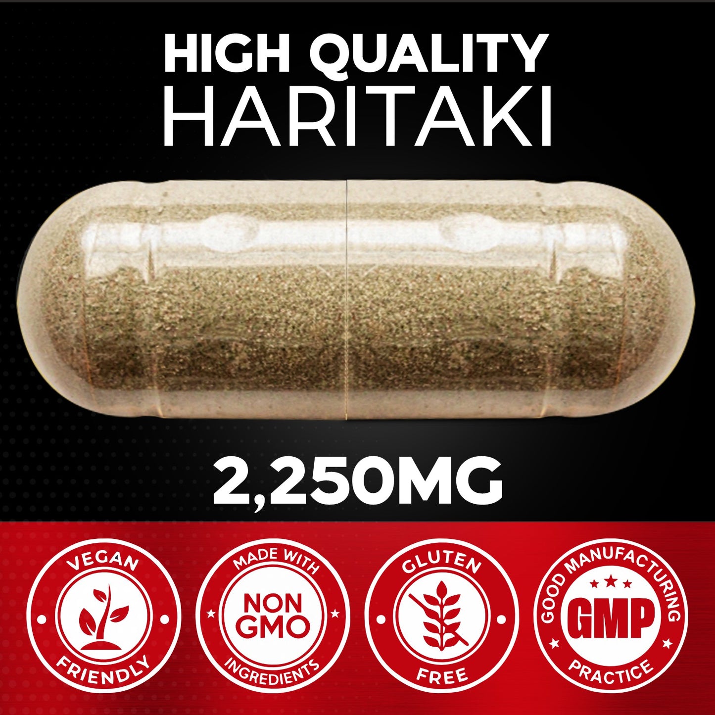 Haritaki Powder 120 Capsules