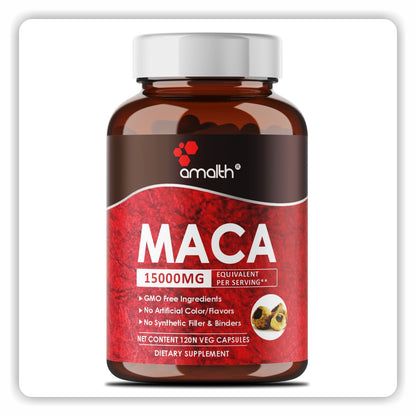 Maca Root Extract 15000mg 120 Capsules