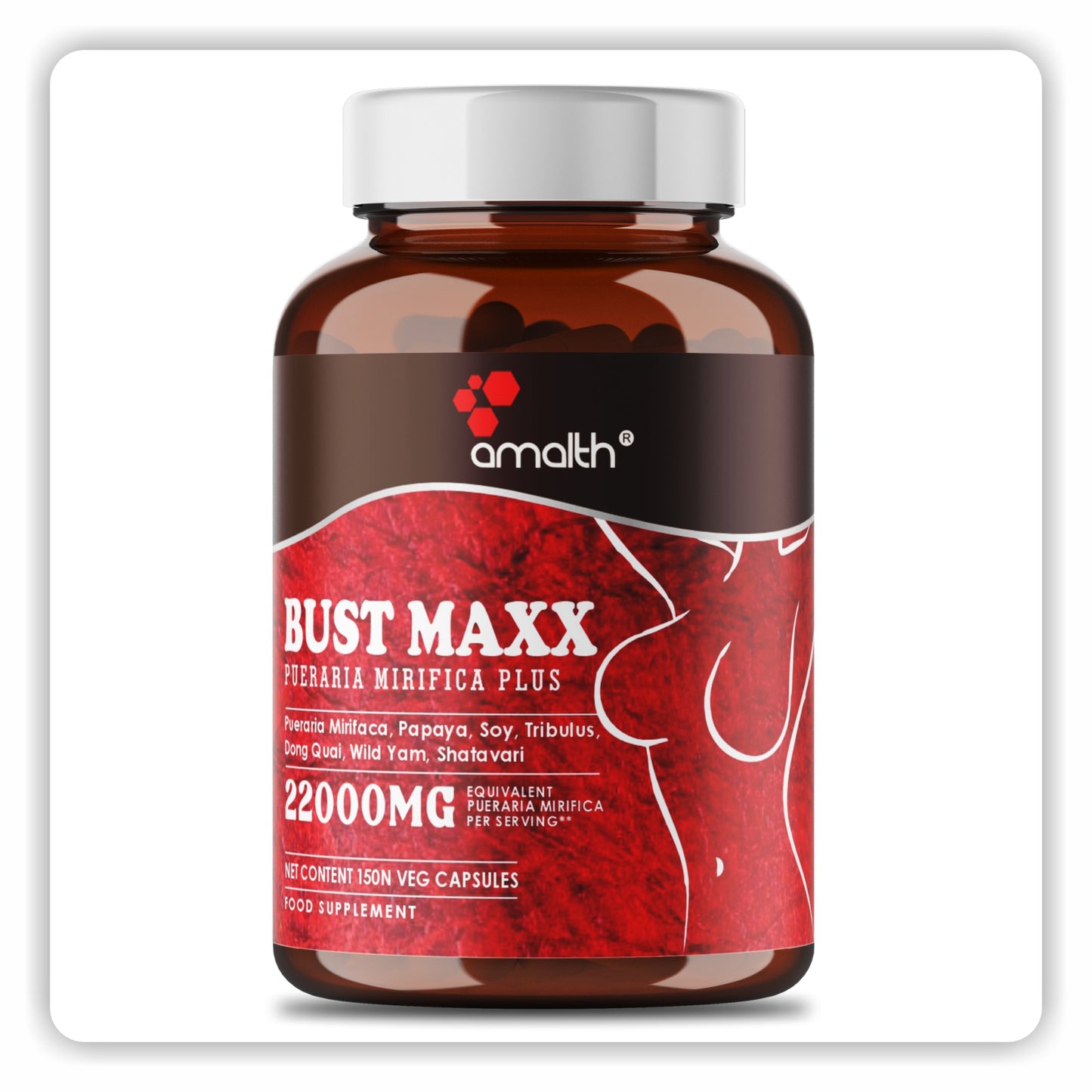 Amalth Bust Maxx Pueraria Mirifica Plus 20000mg 150 Capsule